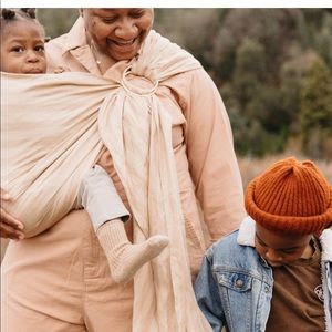 Wildbird 74” Linen ring sling in Lilian pattern